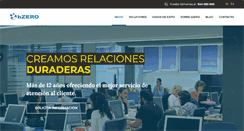 Desktop Screenshot of bzero.es